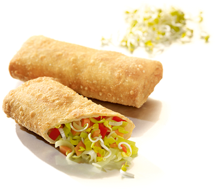 Crispy Spring Rolls Png Photos (black, white)