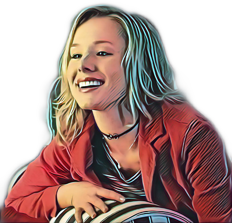 Kristen Bell Png Hd Isolated (pink, chocolate, black)