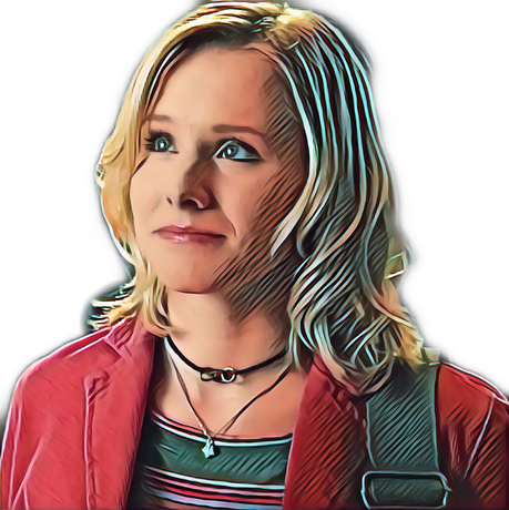 Kristen Bell Png Image (pink, chocolate, black)