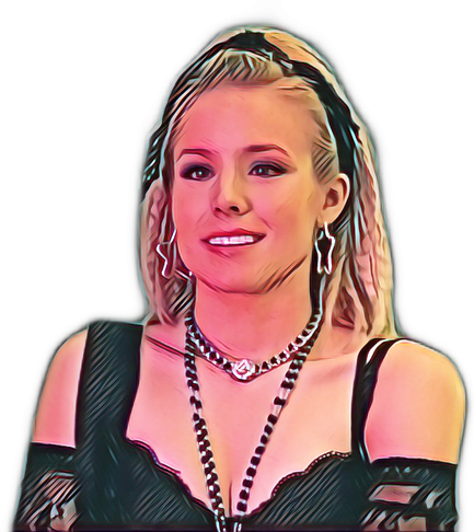 Kristen Bell Png Photo (black)