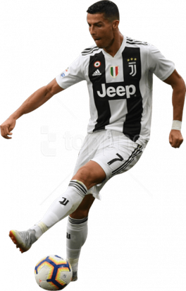 Cristiano Ronaldo Juventus Png Hd (black)