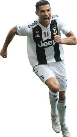 Cristiano Ronaldo Juventus Png (black, white)