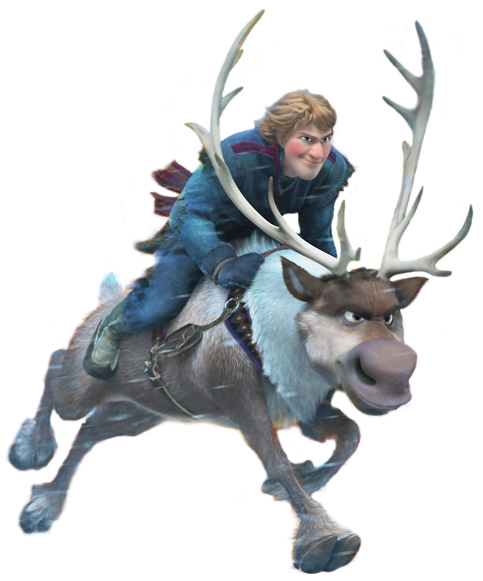 Kristoff Transparent Background (gray, silver, lavender, black, white)