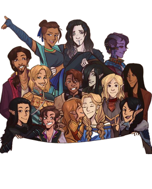 Critical Role Campaign 3 Png (black)