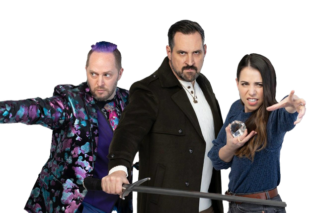 Critical Role Campaign 3 Tv Series Cast Png (black)