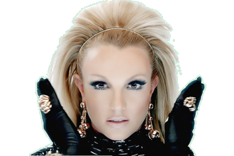 Britney Spears Png Pic (black, mint)