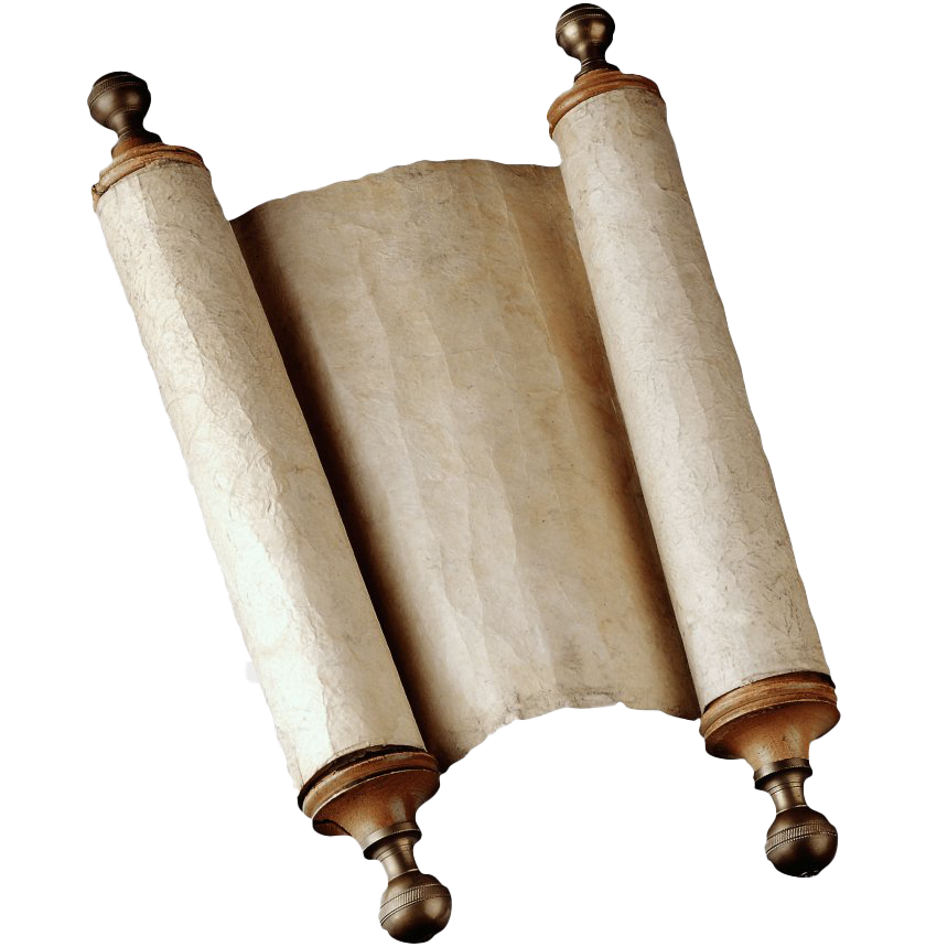 Written Torah Png Pic (gray, white, black, silver, beige)