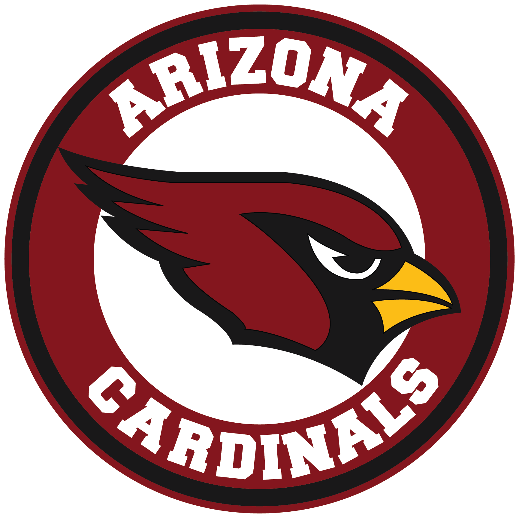 Arizona Cardinals Png (white, maroon, black)