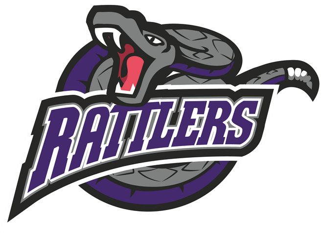 Arizona Rattlers Png File (white, black, gray, indigo)