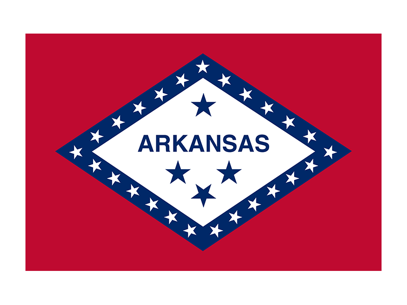 Arkansas Flag Png Pic (white, maroon, red, salmon, navy)