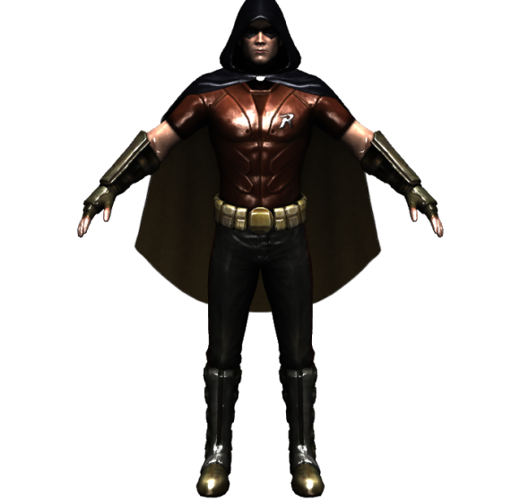 Arkham City Robin Transparent Png (black)