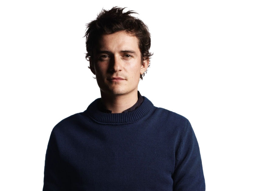 Orlando Bloom Png Clipart (black)