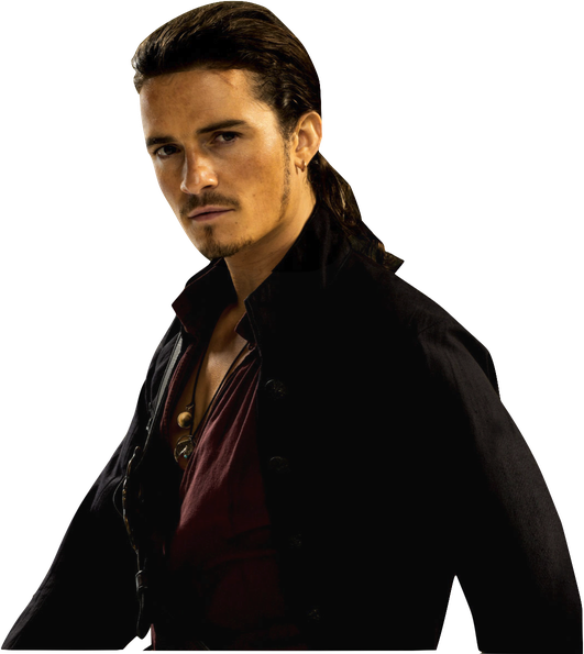 Orlando Bloom Png Hd (black)