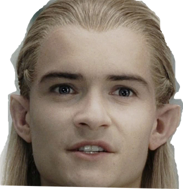 Orlando Bloom Png Image (silver, black, gray)