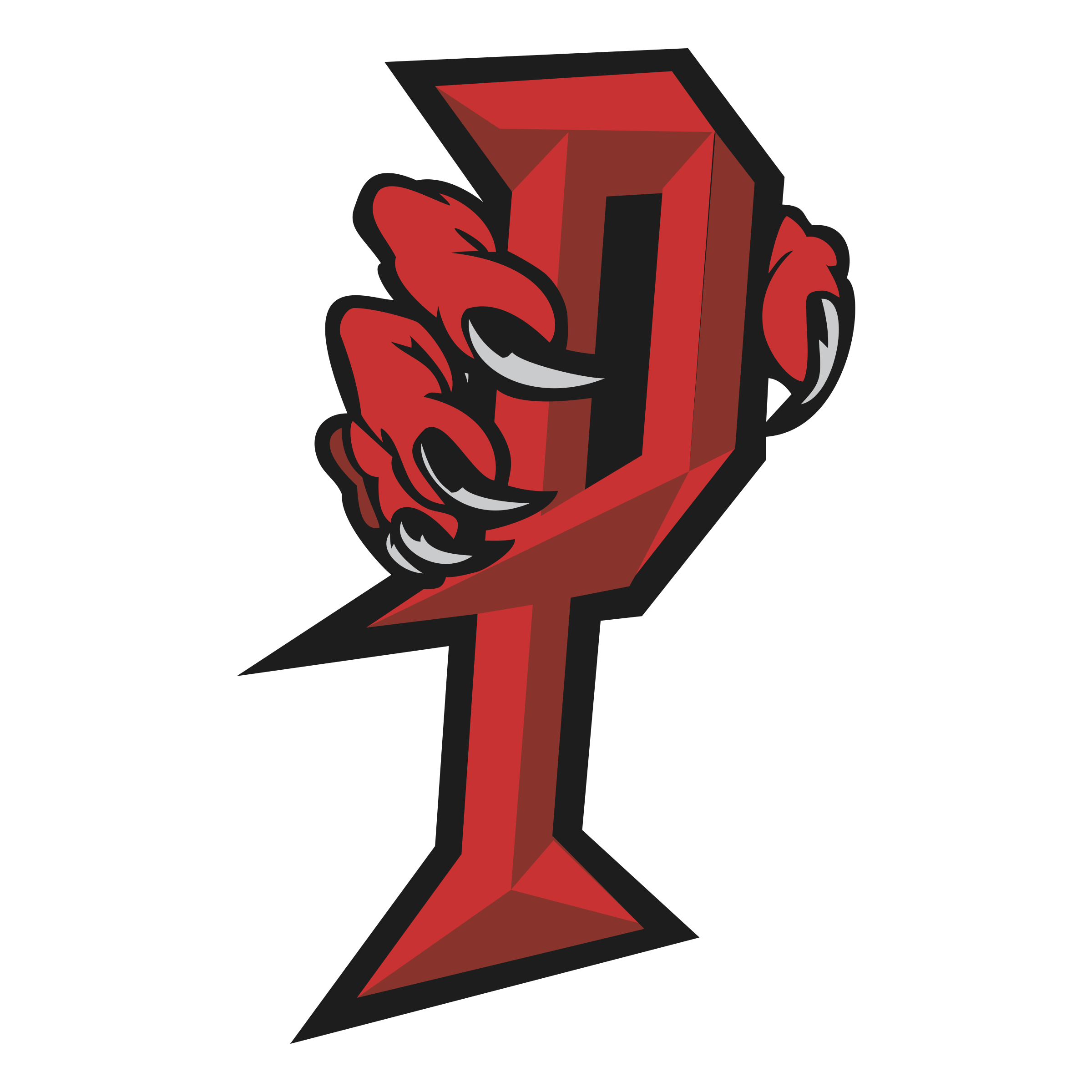 Orlando Predators Png Image (maroon, chocolate, black)