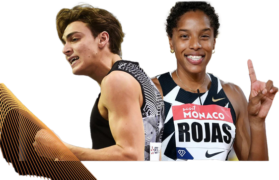 Armand Duplantis Olympic Player Png Photos (black)