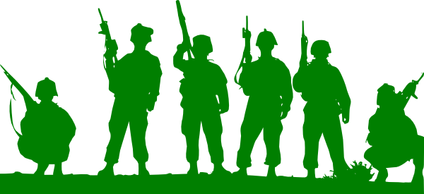 Army Png Hd Image (green, white)