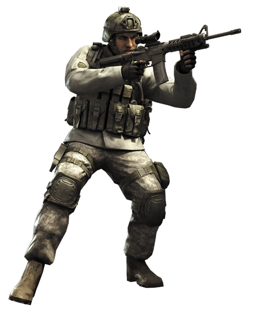 Army Soldier Png Transparent Hd Photo (black, gray, white)