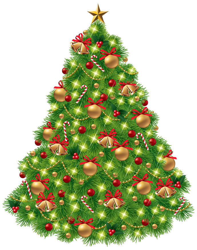 Ornaments Christmas Fir Tree Transparent Png (black, olive)