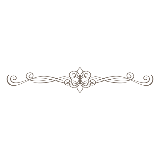 Ornate Divider Png Images (black, gray)