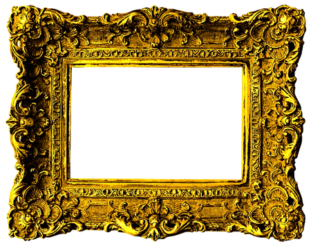 Ornate Frame Png Hd Isolated (black)