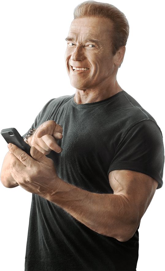 Arnold Schwarzenegger Png Hd (black)