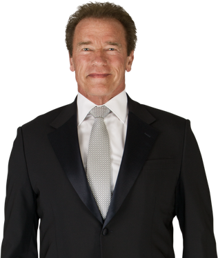 Arnold Schwarzenegger Png Isolated Image (black)