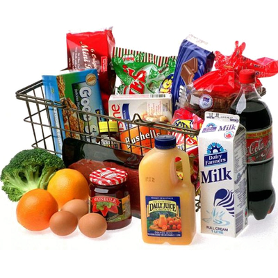 Groceries Png Clipart (indigo, black, lavender, white)