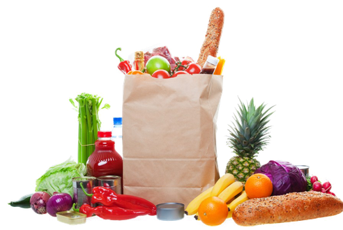 Grocery Png Photo (black, silver, white)