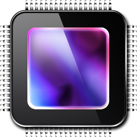 Processor Png Isolated Hd (black)