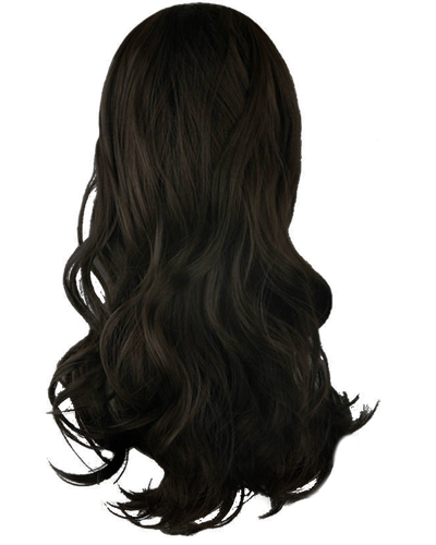 Crochet Hairstyle Png File (black)