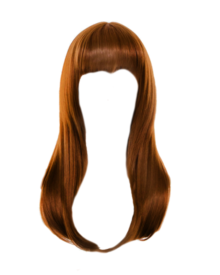 Crochet Hairstyle Png Image (black, maroon)