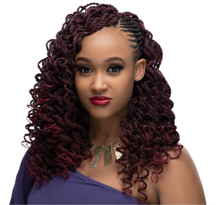 Crochet Hairstyle Png Isolated Hd (black, indigo)