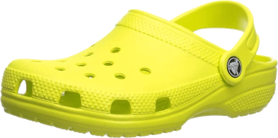 Crocs Transparent Isolated Images Png (yellow, black)