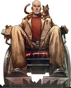 Professor X Png File (indigo, black, white)