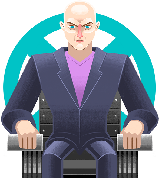 Professor X Png Hd (gray, pink, black, greenish blue, indigo)