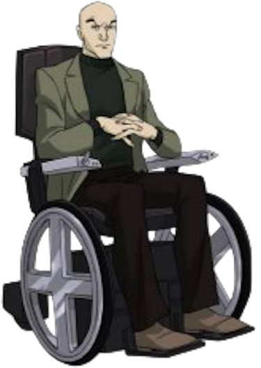 Professor X Transparent Png (black)