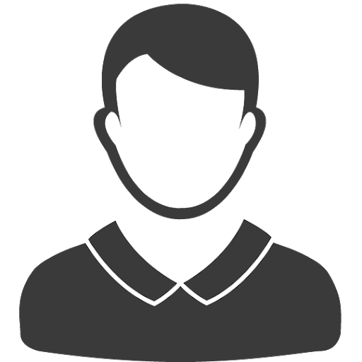 Profile Male Png Clipart (indigo, black)