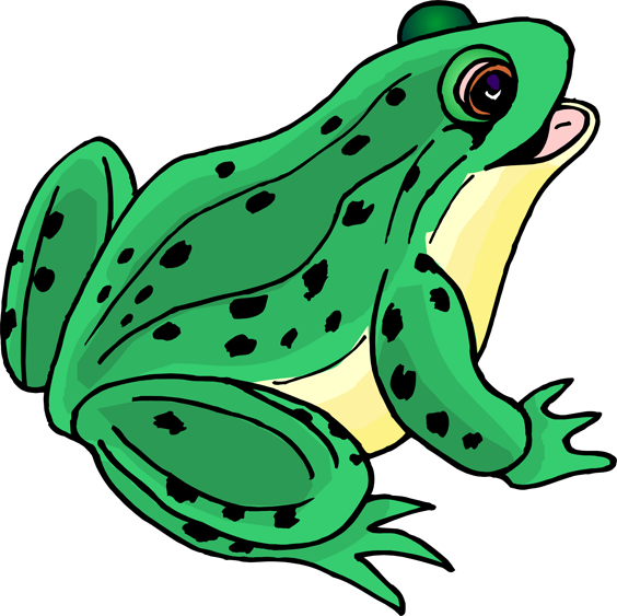 Frog Clip Art Png (black, white, teal, silver)