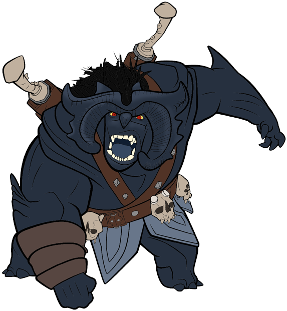 Trollhunters Png File (navy, black, gray, white)