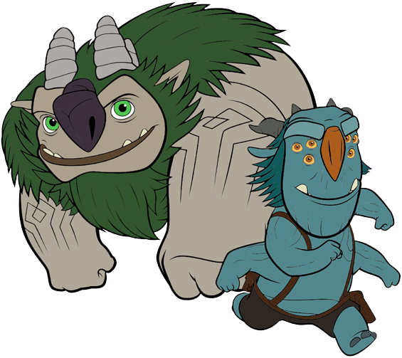 Trollhunters Png Photos (gray, silver, green, white)