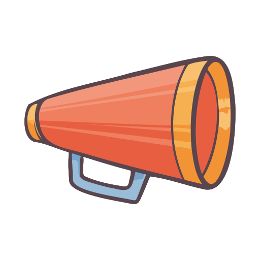 Promotion Advertising Announcement Speaker Megaphone Sound Icon Free Transparent Png Icon Download (orange, chocolate, black, salmon)