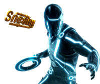 Tron Png Transparent Image (black, white)