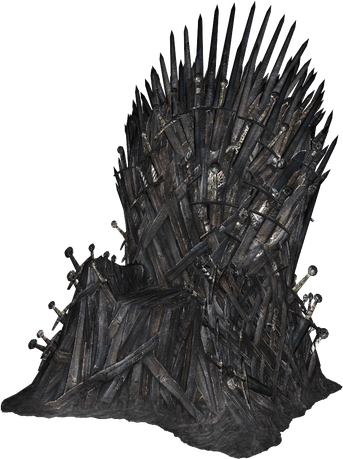 Iron Throne Chair Png Pic (black)