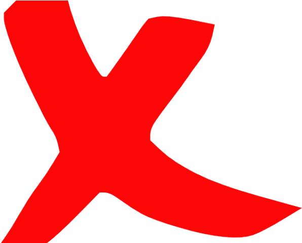 Wrong Symbol Png File (black, red)