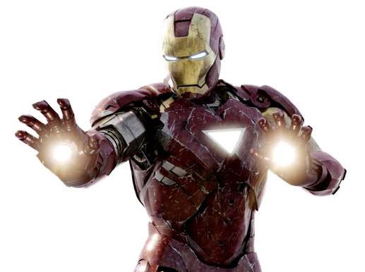 Ironman Png Clipart (white, black)