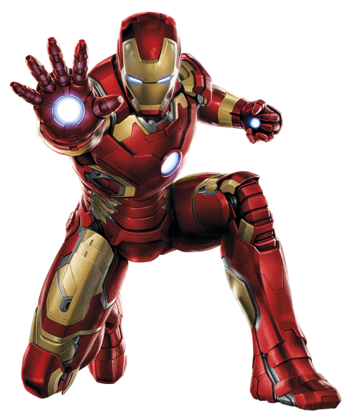 Ironman Png File (white, maroon, black)