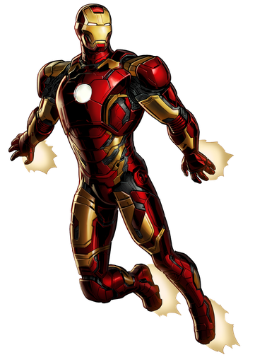 Ironman Png Isolated Transparent Image (black)