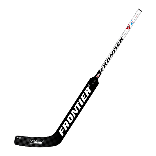 Frontier Hockey Stick Transparent Background (black, white)