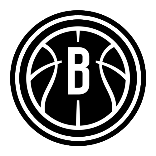 Brooklyn Nets Png Image (white, black, gray)